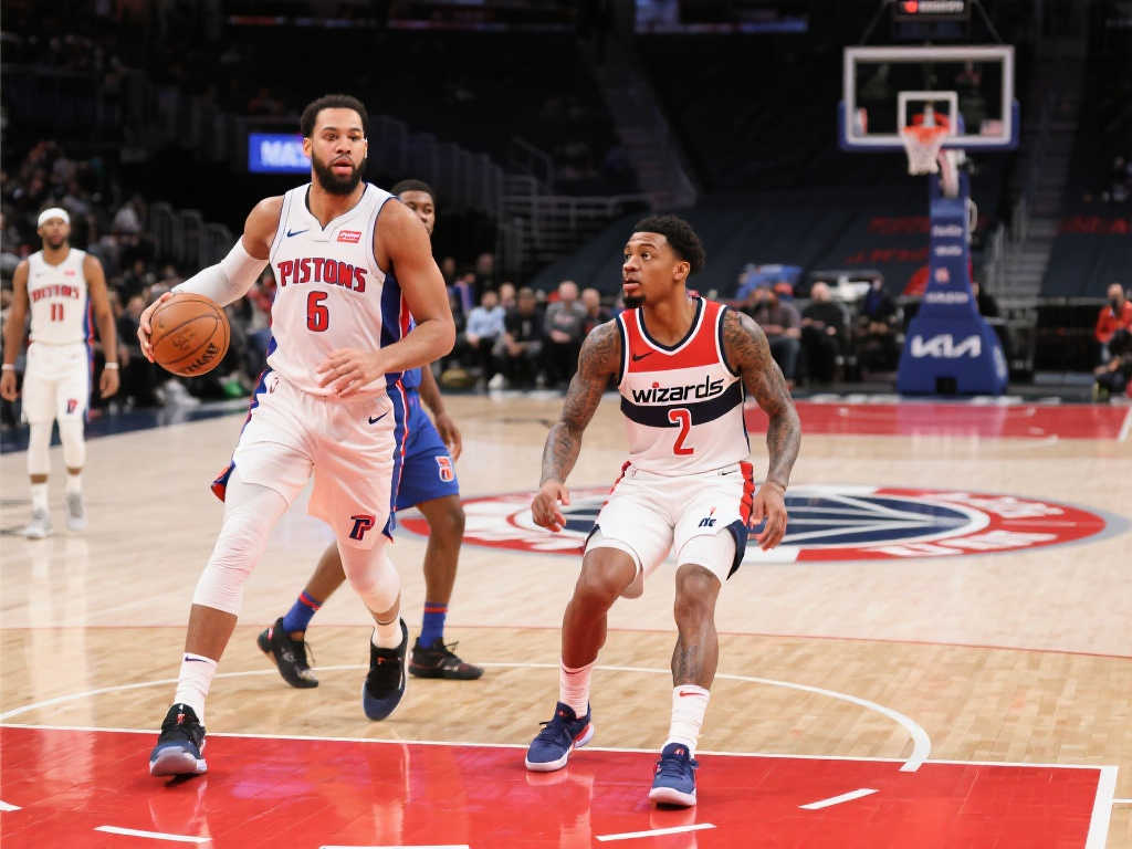 活塞大意失荆州，奇才逆袭取胜，东部第四之争愈发激烈